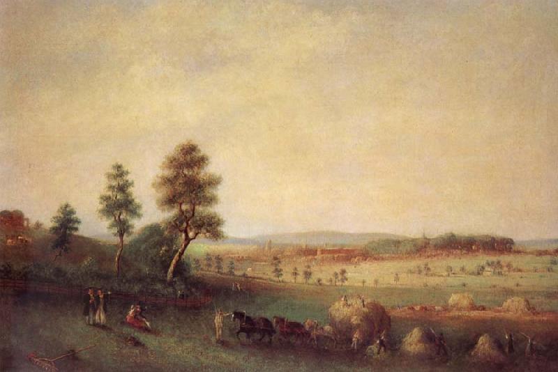 Henry Burn Harvest Scene